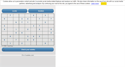 Desktop Screenshot of m.1sudoku.com